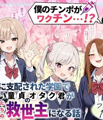 ゾンビに支配された学園で冴えない童貞のオタク君が少女たちの救世主になる話【性的初期衝動❤制服】評価4.50